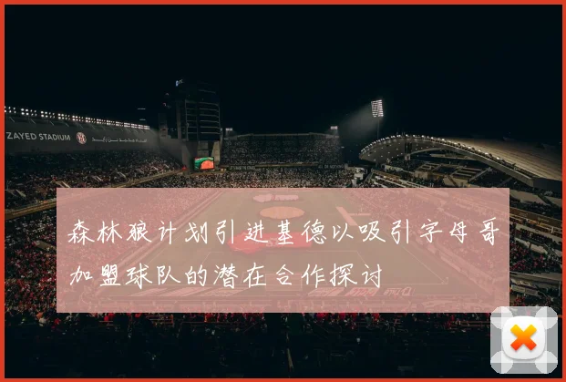 森林狼计划引进基德以吸引字母哥加盟球队的潜在合作探讨